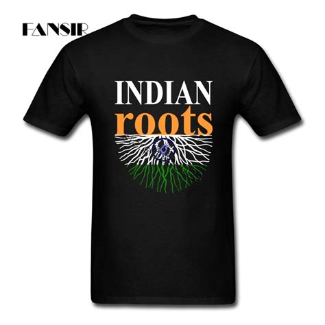 Swag Tshirts Men Male Short Sleeve Cotton Custom Indian Roots India Flag Teenage Tops Tee Men T