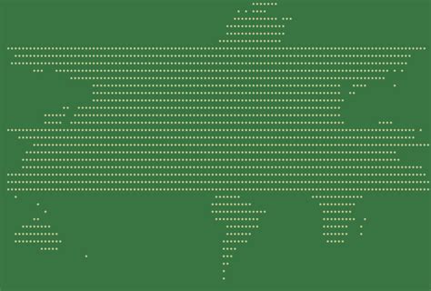 Python Creating An Ascii Art World Map Stack Overflow