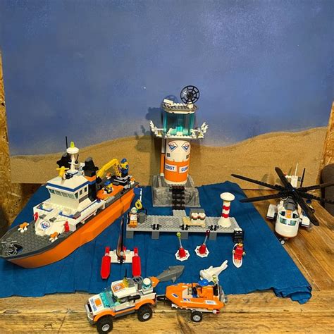 Lego City 7739 60012 60013 Elicottero Coast Guard Catawiki
