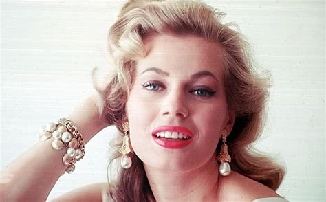 A Beautiful Woman And A Great Actress Film Siren Anita Ekberg Whose Breakout Role In The 1960