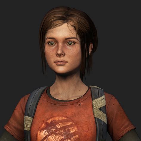 56 Ideas For The Last Of Us Ellie 3d Model Free Mockup