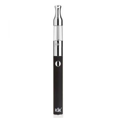 Kik Vape 02 Starter Kit Pen Style Vape Black Free UK Delivery