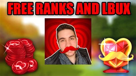 How To Get Free Ranks And Lbux On Loverfellas Server Youtube