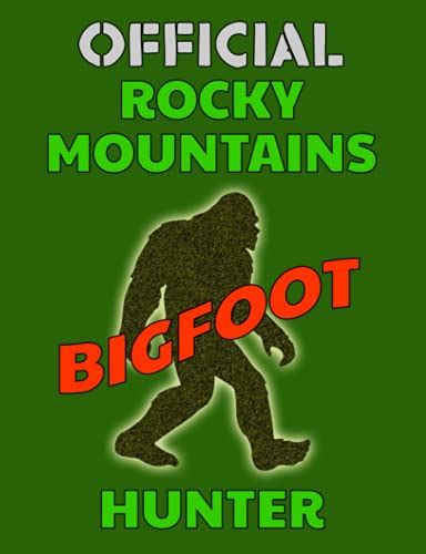 Official Rocky Mountains Bigfoot Hunter College Ruled Notebook