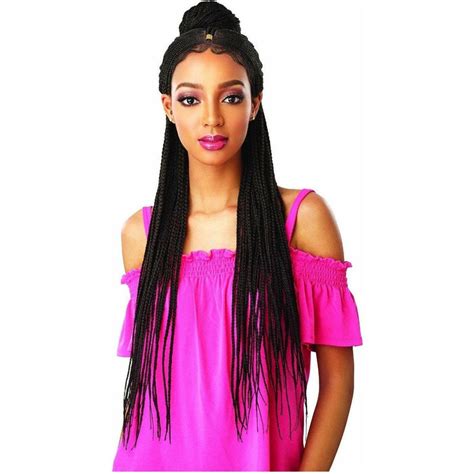 Sensationnel Cloud 9 Synthetic Hand Braided Swiss Lace Wig Fulani Co