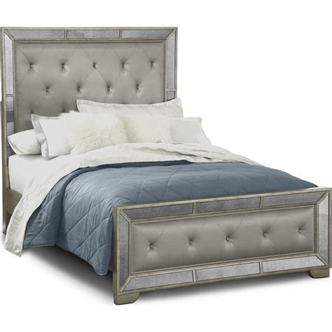 Angelina Queen Upholstered Bed Value City Furniture