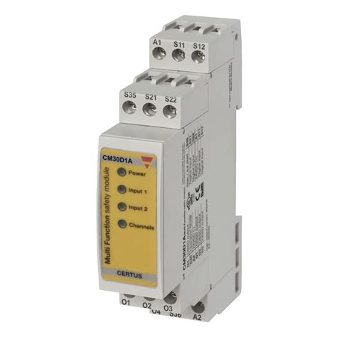 Moniteur De S Curit Sil Cm D A Carlo Gavazzi Sur Rail Din