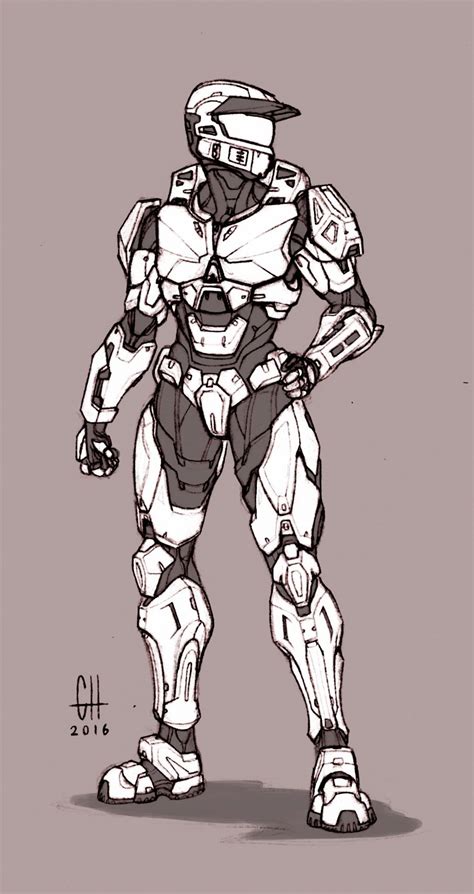 Halo Spartan Armor Halo Armor Sci Fi Armor Fantasy Character Design