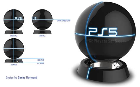Levitating Ps5 Console With Touch Screen Dualshock 5