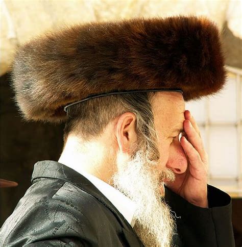 Hasidic Jewish Hair Hat Pic Napkin