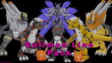 Digimon Guilmon Evolution