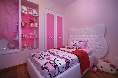 Inspirasi Kamar Tidur Tema Hello Kitty Rumah Dan Gaya Hidup