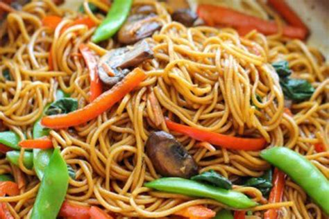 Perfect for healthy asian recipes! Low Sodium Easy Vegetable Lo Mein - Skip The Salt - Low Sodium Recipes