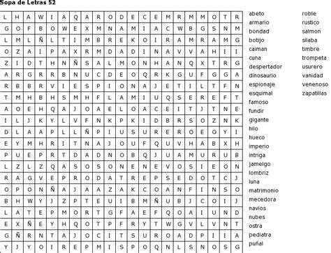 Pasatiempos Para Imprimir Sopa De Letras N Comprension Lectora