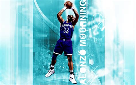 Download Alonzo Mourning Hornets Widescreen Wallpaper Alonzo Mourning Hornets On Itl Cat