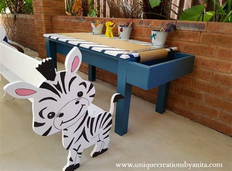How To Make A Kids Craft Table Unique Creations By Anita