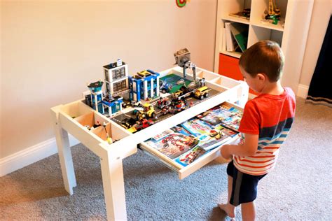25 Homemade Diy Lego Table Ideas With Storage