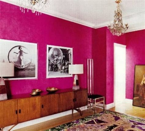 Paint Colors You Need To Try In 2016 Hot Pink Walls Home Interior