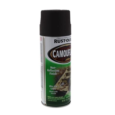 Camouflage Earth Brown Non Reflective Ultra Flat Finish 340g Spray Can