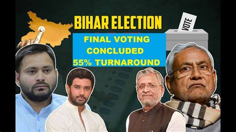 5522 Voter Turnout Recorded In The Third Phase Of Bihar Assembly Elections Eci Youtube