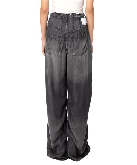 Mihara Yasuhiro Online Store Tencel Denim Big Pants