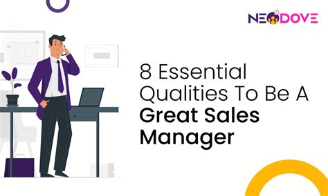 Top 8 Qualities Of Sales Manager You Must Possess Neodove