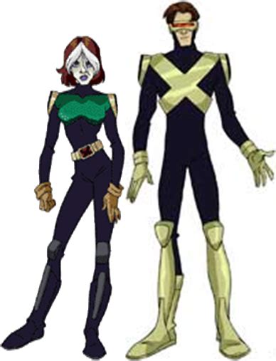 Cyclops And Rogue X Men Evolution By Zyule On Deviantart