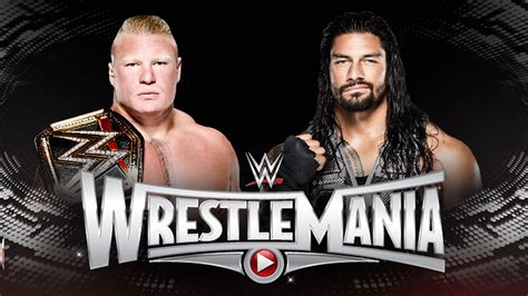 I understand that many fans like me are disappointed by the construction of the event, however, can not be said that there is no hype around, especially for the contract renewal of brock lesnar and the first match in wwe sting! Projected WrestleMania 31 match card - Cageside Seats