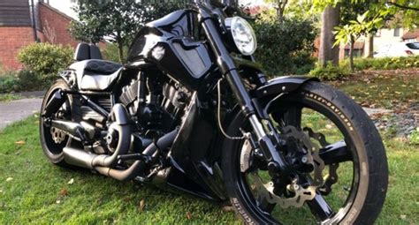 2016 Custom Harley Davidson V Rod Muscle Chopper Bobber Show Bike 360