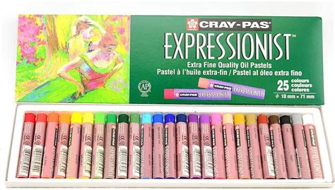 Sakura Cray Pas Expressionist Oil Pastel Set 25 Colours Pris