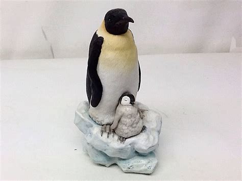 Emperor Penguin Porcelain Figurine Polar Expedition Collection By