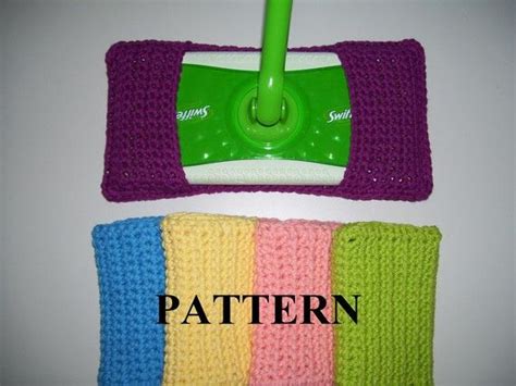 Pdf Pattern Reusable Swiffer Cover Pattern Crochet Patterns Fun Crochet Projects