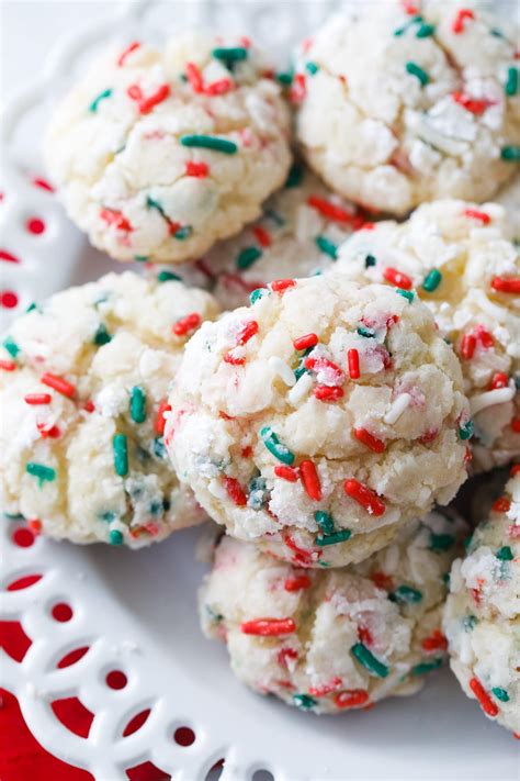 99 christmas cookie recipes to fire up the festive spirit. Christmas Gooey Butter Cookies Recipe - Gooey Butter ...