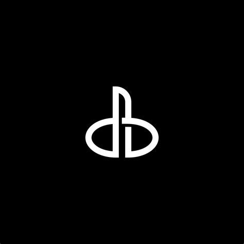 Initial Letter Db Monogram Logo Icon Design 5755318 Vector Art At Vecteezy