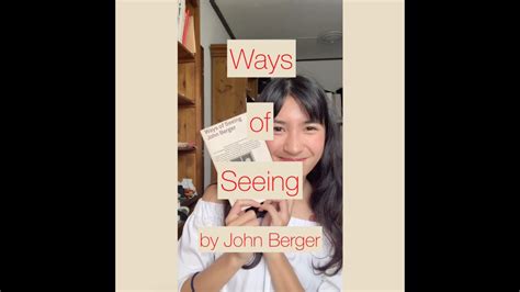 รีวิวหนังสือ Ways Of Seeing Youtube