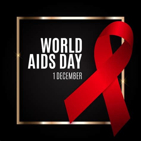 Premium Vector World Aids Day Background