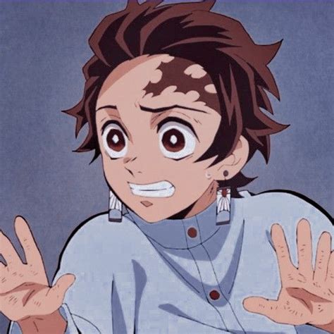 Kimetsu No Yaiba Tanjirou Icons Aesthetic Anime Demon Funny Anime