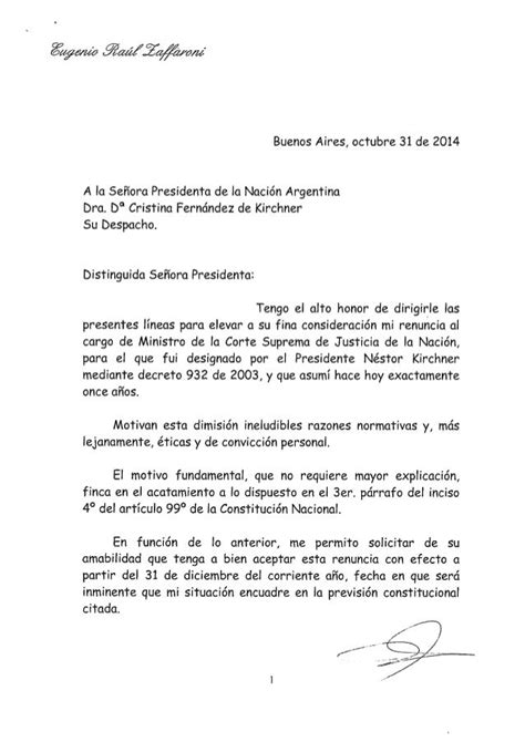 Carta De Renuncia Nicaragua Ejemplo K Carta De Kulturaupice