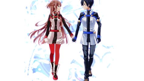 Download 2560x1440 Wallpaper Anime Couple Sao Sword Art Online Dual