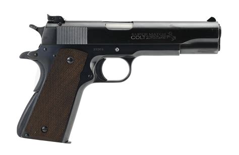 Colt Super Match 38 Super Caliber Pistol For Sale