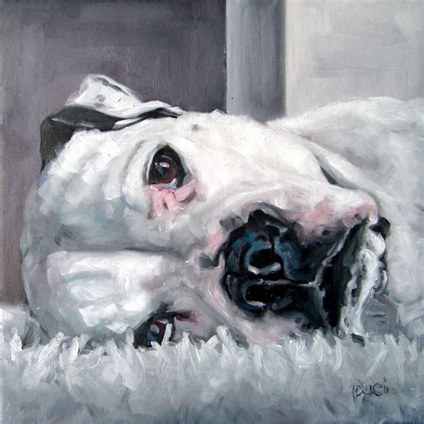 Pet Portrait Oil Paintings By Darlene Pucillo Dog Milk