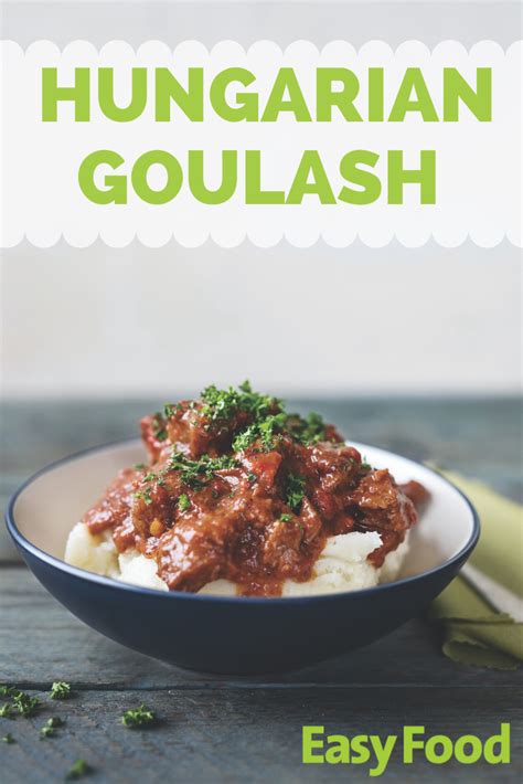 Listen to his/her advice when you cook, if you wish to make authentic goulash! Hungarian goulash | Easy Food | Easy meals, Food ...