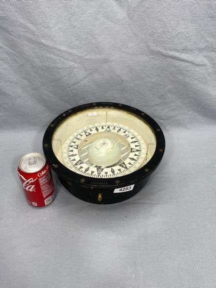 vintage e s ritchie and sons ships compass dixon s auction at crumpton