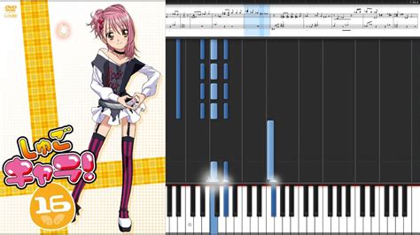 Shugo Chara Hontou No Jibun Anime Piano Tutorial Sheet Music Youtube