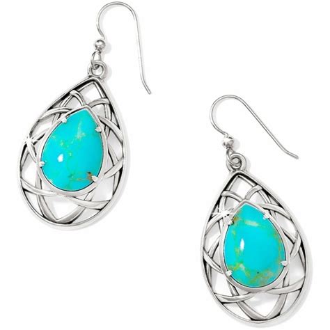 Tranquil Earrings Turquoise Magnesite Drop Jewelry Shop