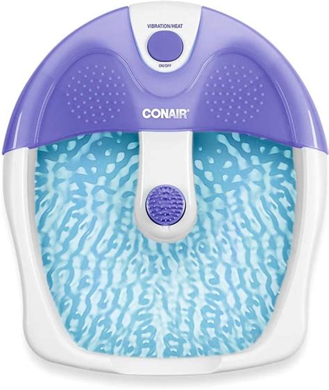 buy conair soothing pedicure foot spa bath with soothing vibration massage deep basin relaxing