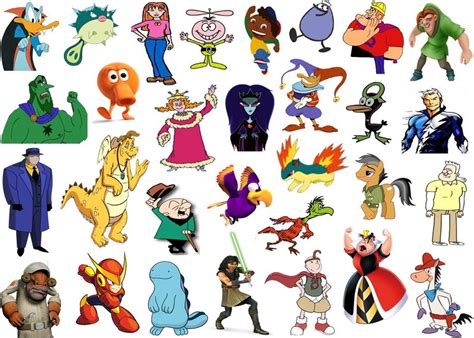 Click The Q Cartoon Characters Quiz By Ddd62291