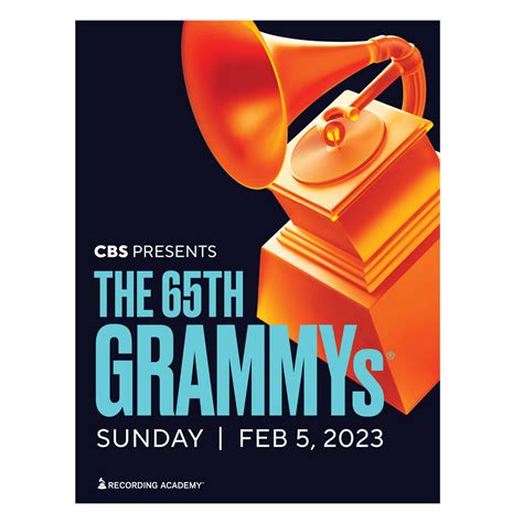 65th Grammys Program Book Grammy Museum Store