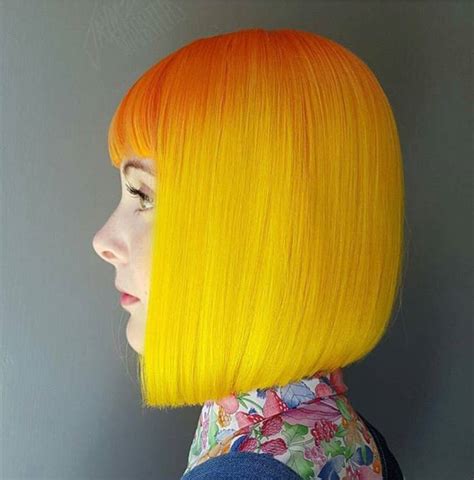 Pin By Claudio Barbetti Domina Hair On D24 Hair Color Yellow And Orange