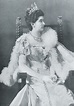 Reina Elena de Italia. | Peacock dress, Edwardian fashion, Gowns
